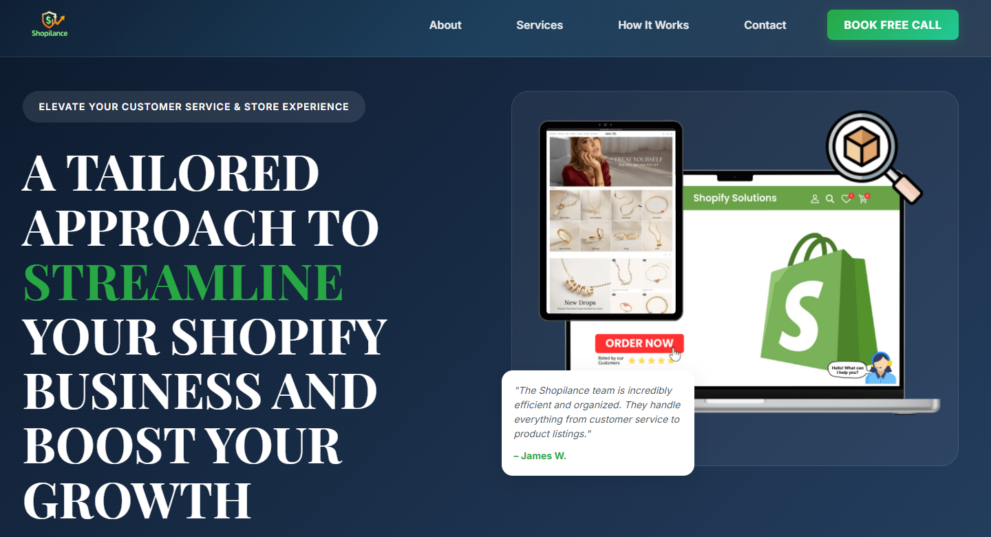 Shopilance Shopify Management Services